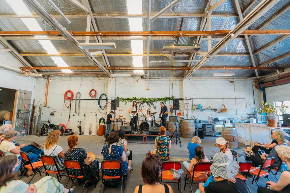 The Town Folk Festival is happening across four stages: The Bridge Hotel beer garden, Cornish Street (outside The Bridge), Shedshaker Brewery and Boomtown Winery. 