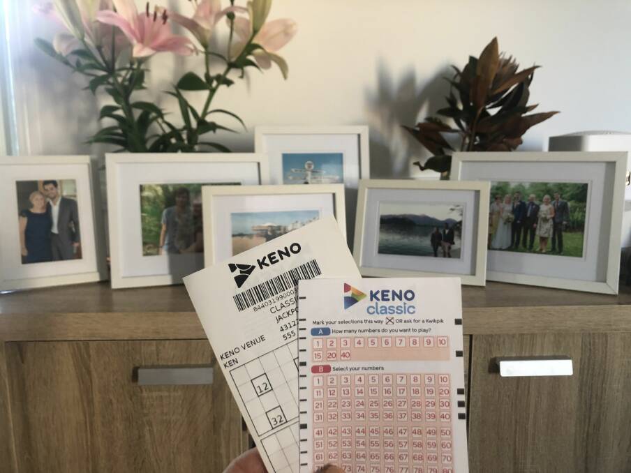 JACKPOT: A Golden Square man and his family will be smiling ear-to-ear with their recent Keno win. Picture: supplied 