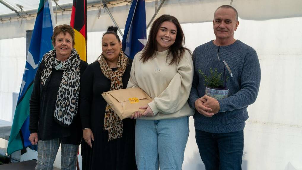 Amelia Leach was recognised this year by Bendigo & District Aboriginal Co-operative and the local Zonta Club for her community leadership. Picture by BDAC 