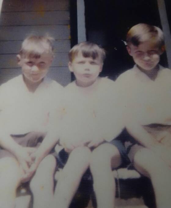 Wayne Shields (middle) was born in Daylesford in 1965 - and died there on October 17, 2023. His siblings remember him as a generous man and cute 'baby brother'. Picture supplied
