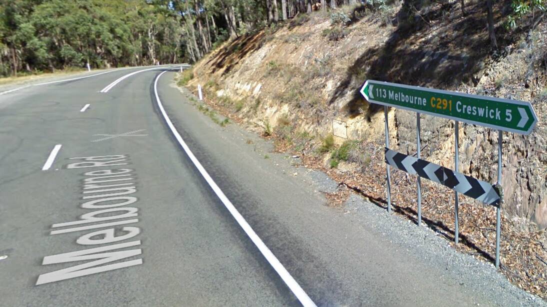 3 LIVES LOST: The Bungaree-Creswick Rd - also known as Melbourne Road - has been the scene of three fatal accidents since May 2021. Picture: Google 