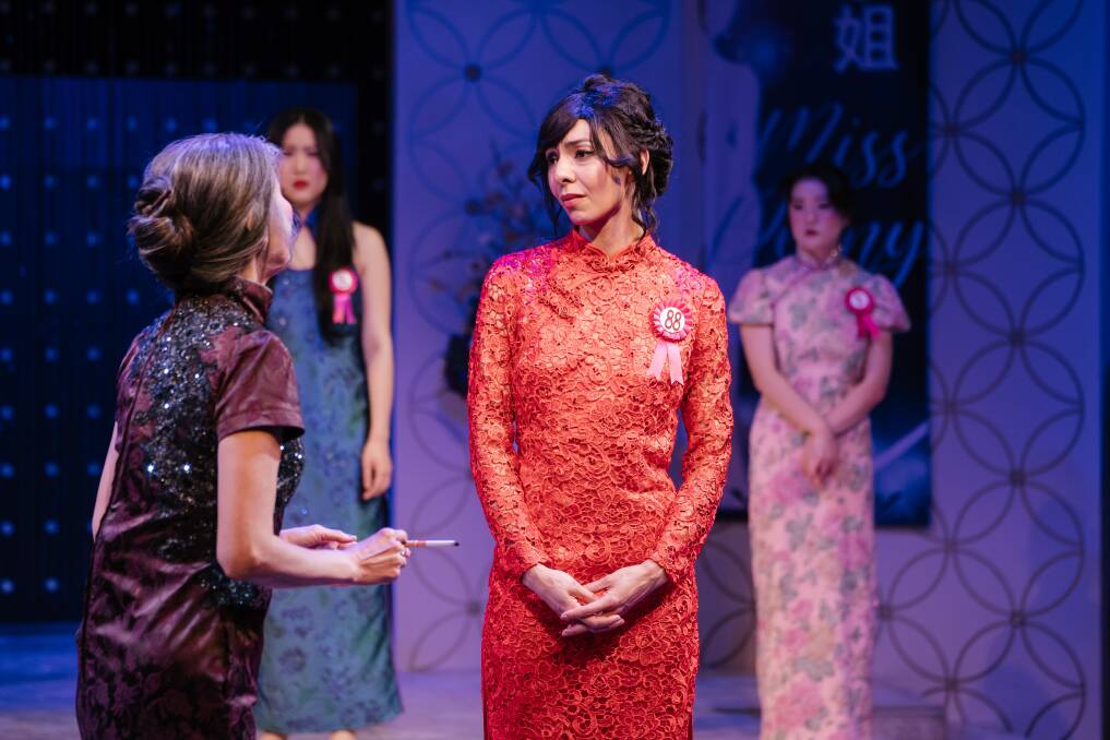 Stephanie Jack stars as Lily in Michelle Law's play Miss Peony. Picture by Jason Lau