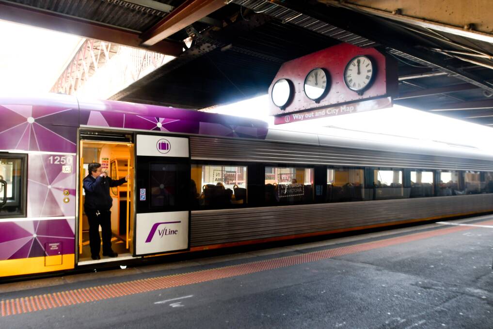 The state government is giving V/Line passengers more travel options this Easter. File picture