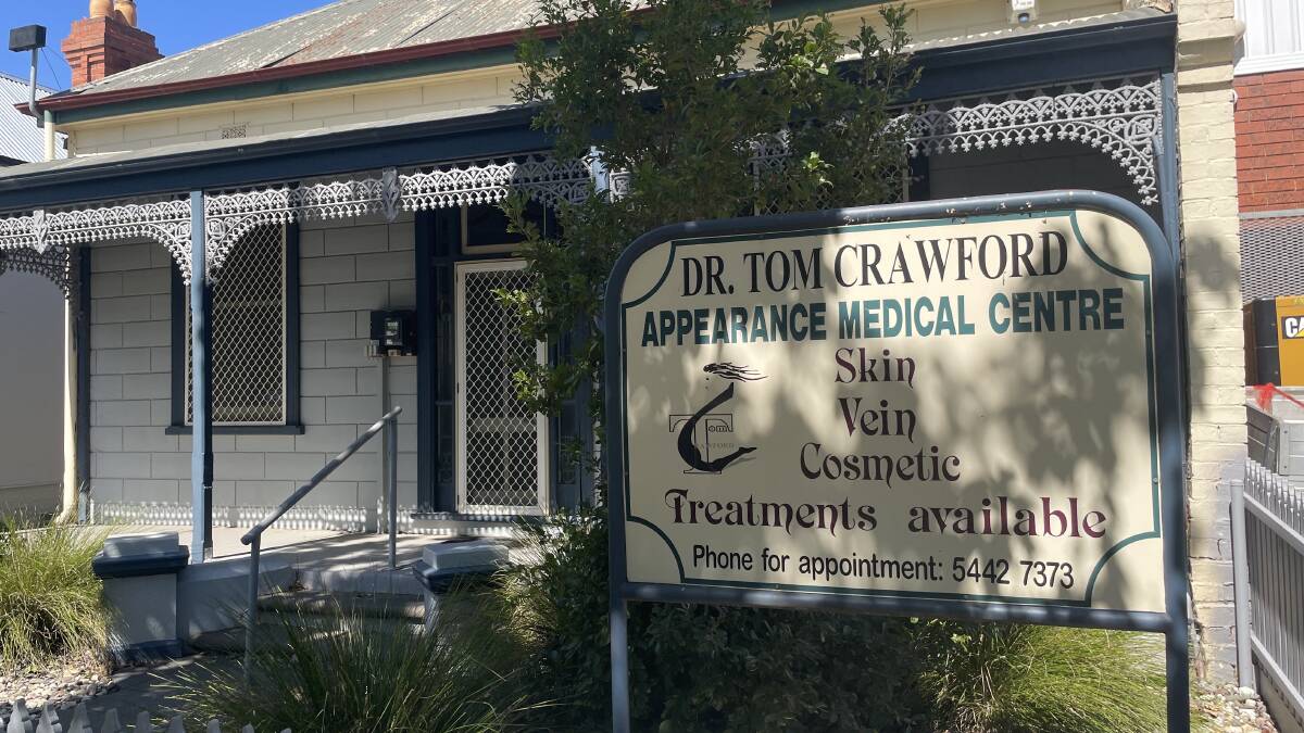 Dr Tom Crawford's Appearance Medical Centre has closed as the Medical Board of Australia imposes a range of conditions. Picture by Jonathon Magrath