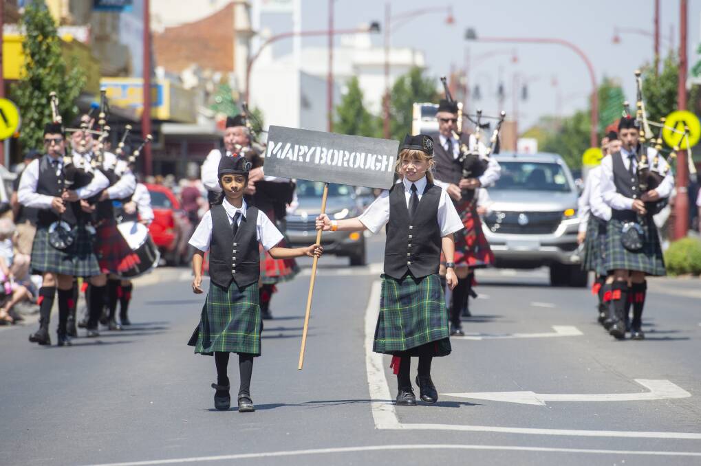 The Maryborough Highland Gathering was last held in 2020. Picture by Darren Howe