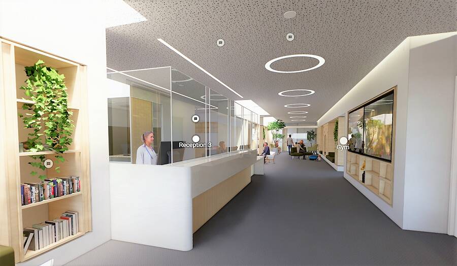 An artist's impression of the new BCHS Eaglehawk facility once the refurbishments are done. Pictures supplied