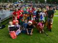 The Maiden Gully Primary School band at the Maiden Gully Christmas carols on Sunday. Picture by Enzo Tomasiello
