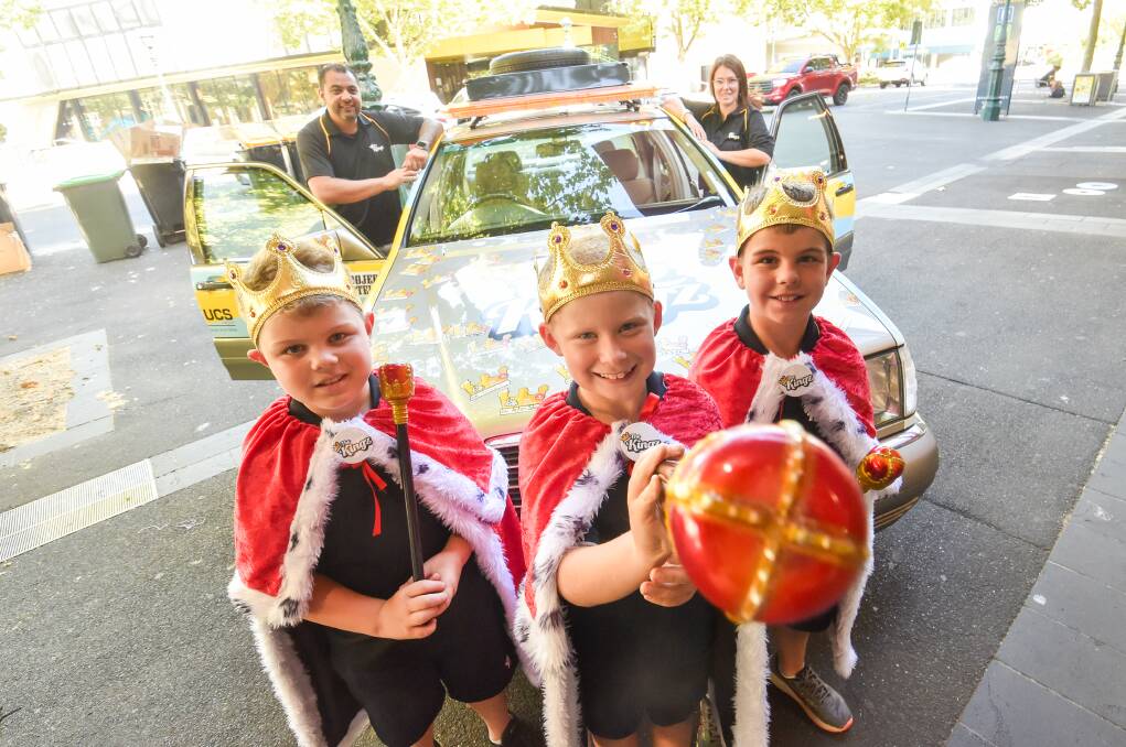 The Kingz will drive from Echuca to Caloundra, Queensland for children's charity Variety. 