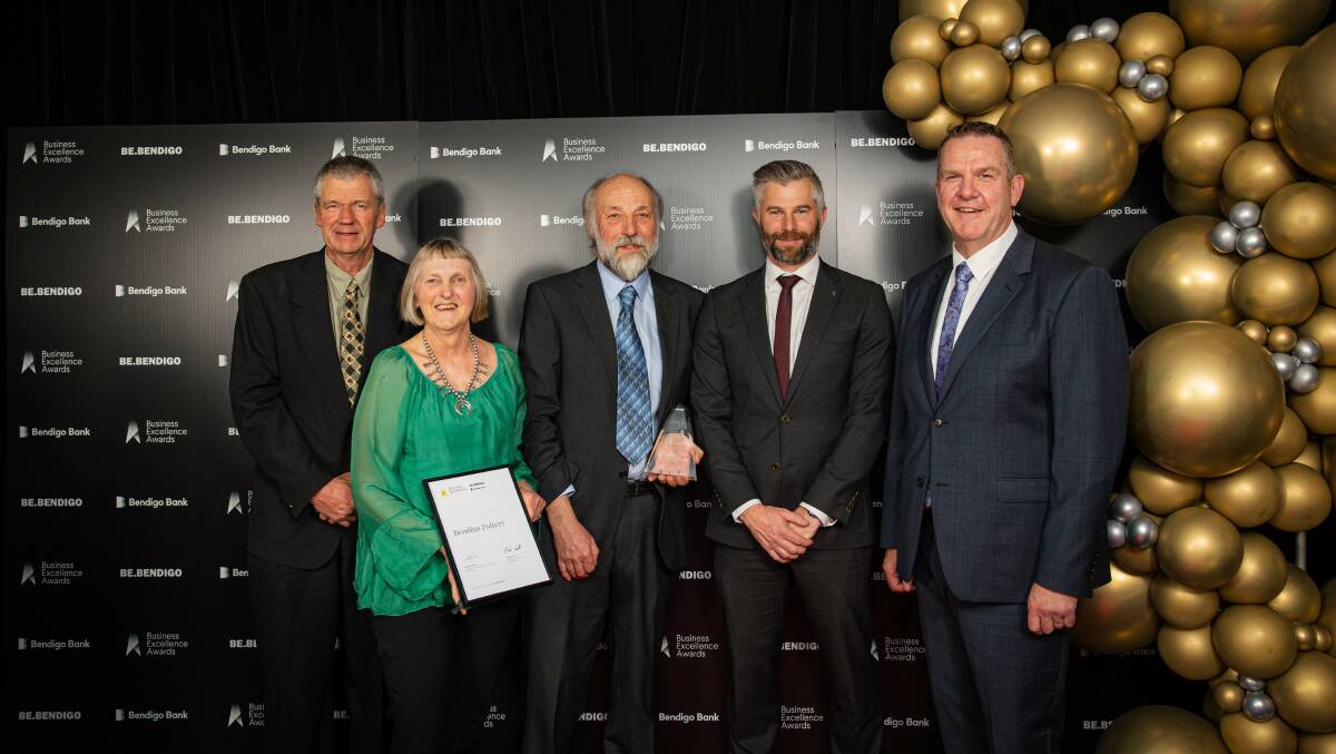 Bendigo Pottery was crowned business of the year at the Bendigo Business Excellence Awards in 2022. Picture supplied