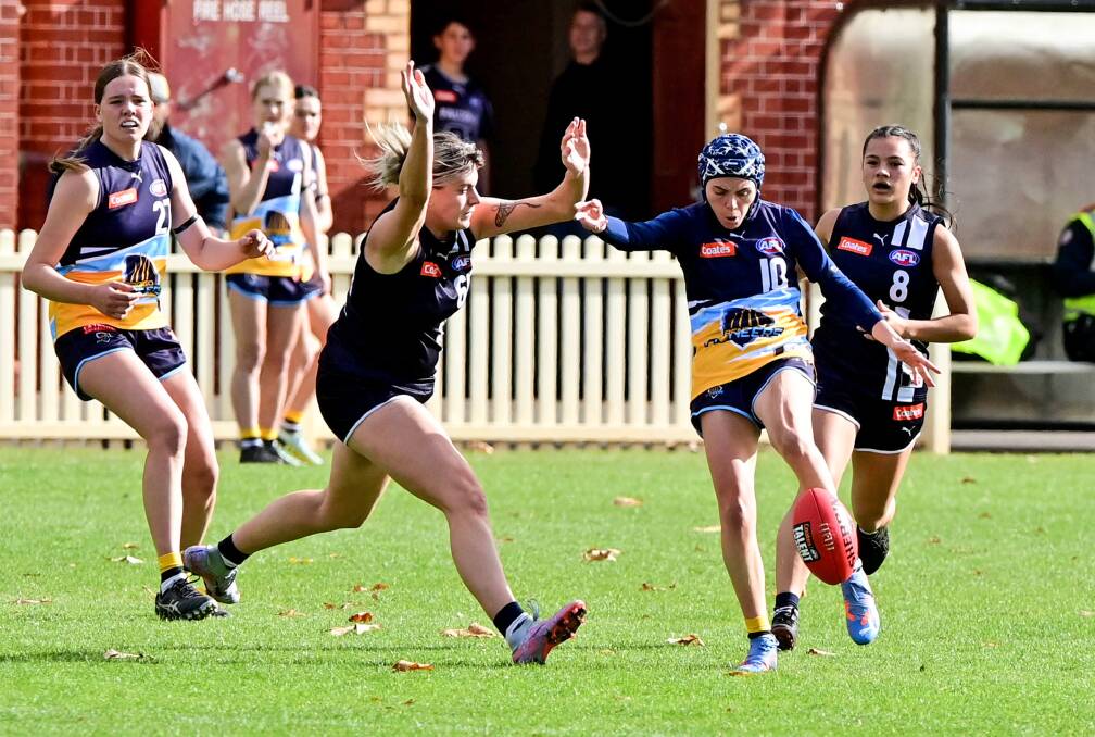 Keely Fullerton will head to Queensland after being selected by Gold Coast in the 2023 AFLW Draft. 