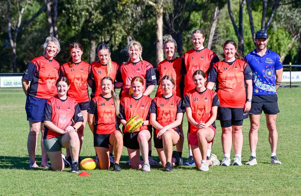 White Hills senior women's side held its first training session last Wednesday night. Picture by Brendan McCarthy 