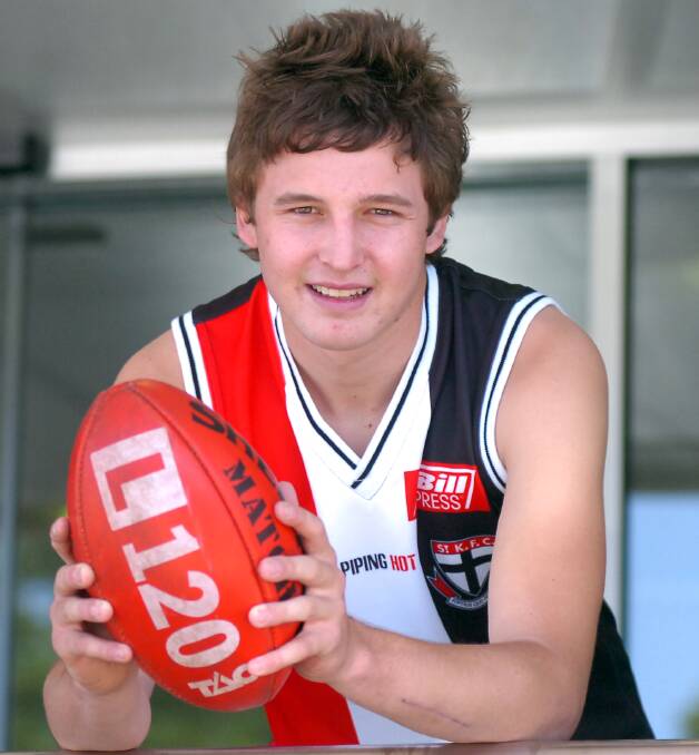 Geary in 2006 after being recruited by St Kilda.