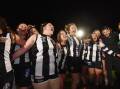 Two time CVFLW premiers Castlemaine will go into the 2024 season as favourites. Picture by Darren Howe