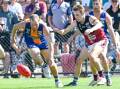 Ryan Hartley pursues a loose footy during the 2023 BFNL grand final. Picture by Darren Howe 