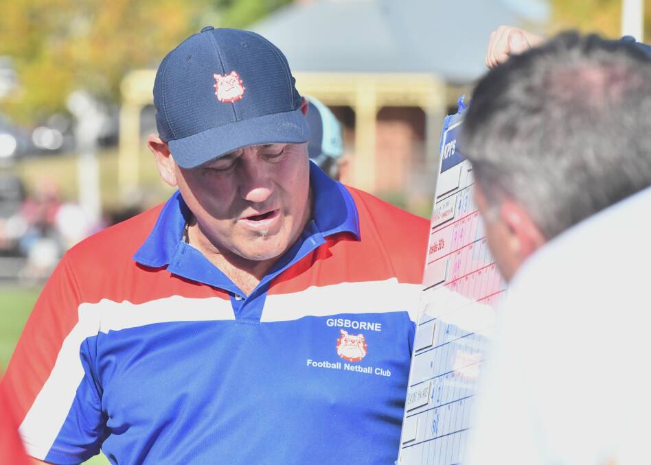 Gisborne coach Rob Waters. Picture by Adam Bourke