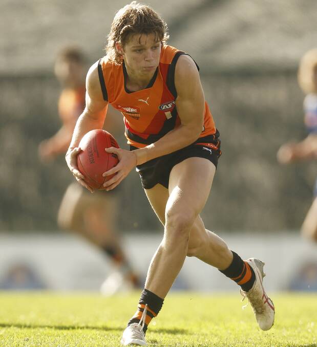 New Castlemaine signing Ryan Eyre in action for the Calder Cannons last season. Picture by GETTY IMAGES 