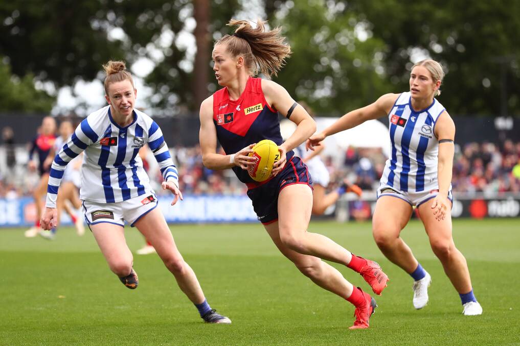 Former Bendigo Pioneer Eden Zanker has been selected in her first All-Australian team. Picture by Gettyimages