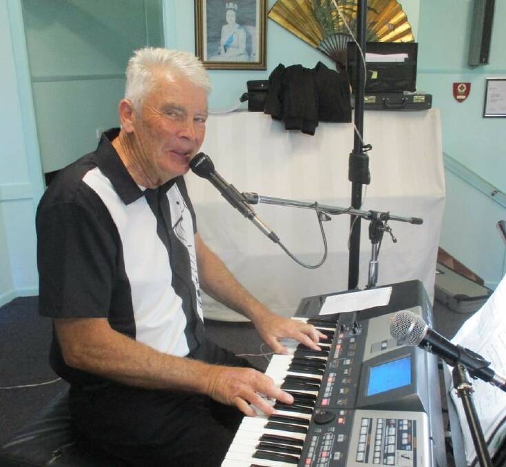 Rod McKenzie on the keys. Picture supplied