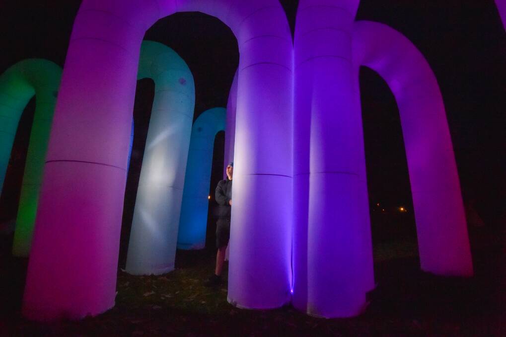 Check out a sneak preview of Electric Wonderland at Rosalind Park. Pictures by Darren Howe