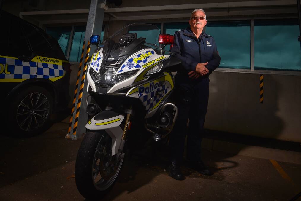 Senior Sergeant Brooks said hire e-scooters could increase road user confusion, but there were positive impacts as well. Picture by Darren Howe