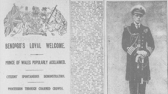 Part of the coverage in the Bendigo Advertiser on Saturday June 5 1920.