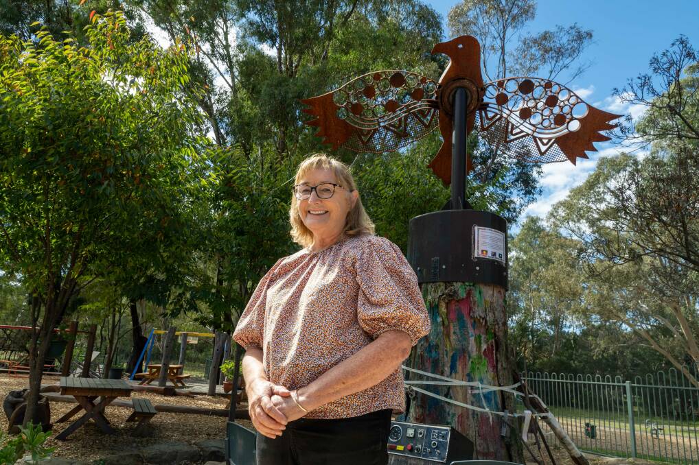 Jenny Prince is retiring from Spring Gully Kindergarten after 18 years. Picture by Enzo Tomasiello 