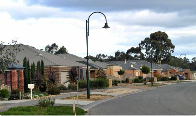 Average rent in the Bendigo suburb climbs to $425 per week. File image