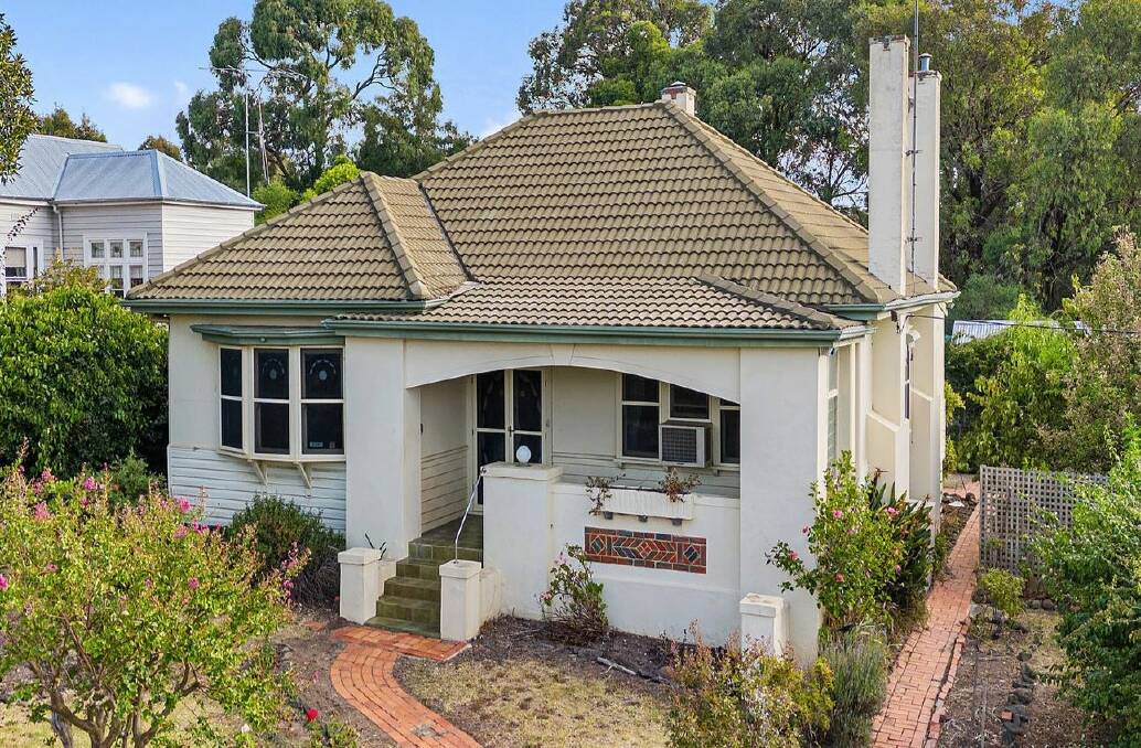 A three-bedroom California bungalow in Quarry Hill is seto to go to auction on April 6. Picture supplied.