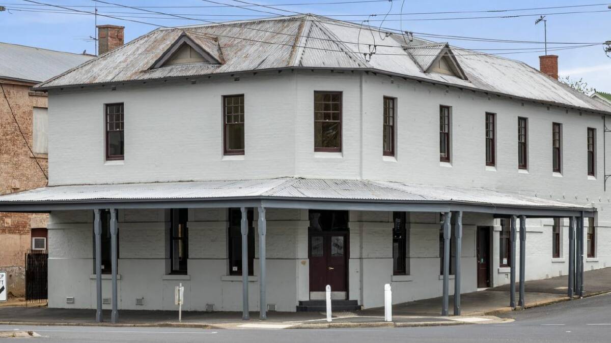 This heritage-listed venue could be transformed into its owner's dream pub. Picture supplied.