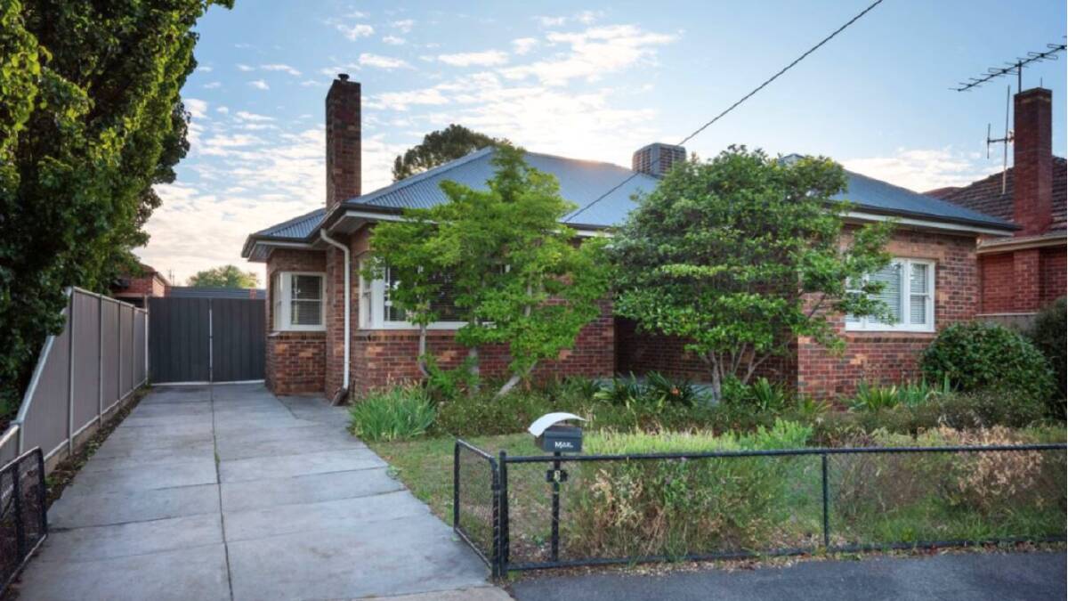 This Caledonia Street property in Bendigo is valued at up to $710,000. Picture supplied.