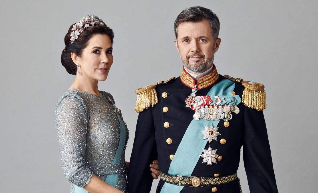 Crown Prince Frederik and Princess Mary will become King and Queen of Denmark. Picture: Hasse Nielsen via Danish Royal Household