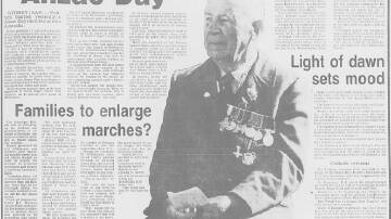 In 1994, Bendigo RSL was considering including the children of service men and women in the ANZAC Day marches as the number of surviving veterans dwindled. 25 April, 1994. 