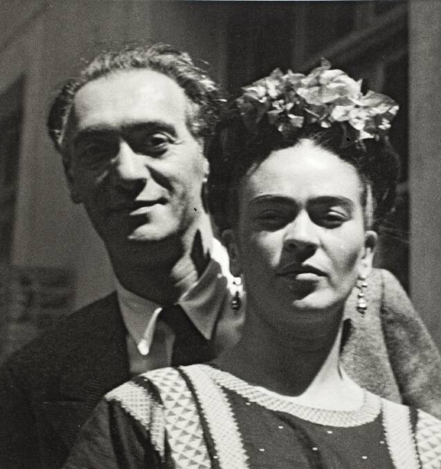 INTIMATE PORTRAIT: Nickolas Muray and Frida Kahlo, by Nickolas Muray, 1939 © Frida Kahlo Museum

 