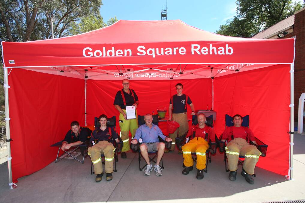 The Golden Square Fire Brigade is trained in specialised firefighting equipment found only in Bendigo and Melbourne. Picture: PETER WEAVING