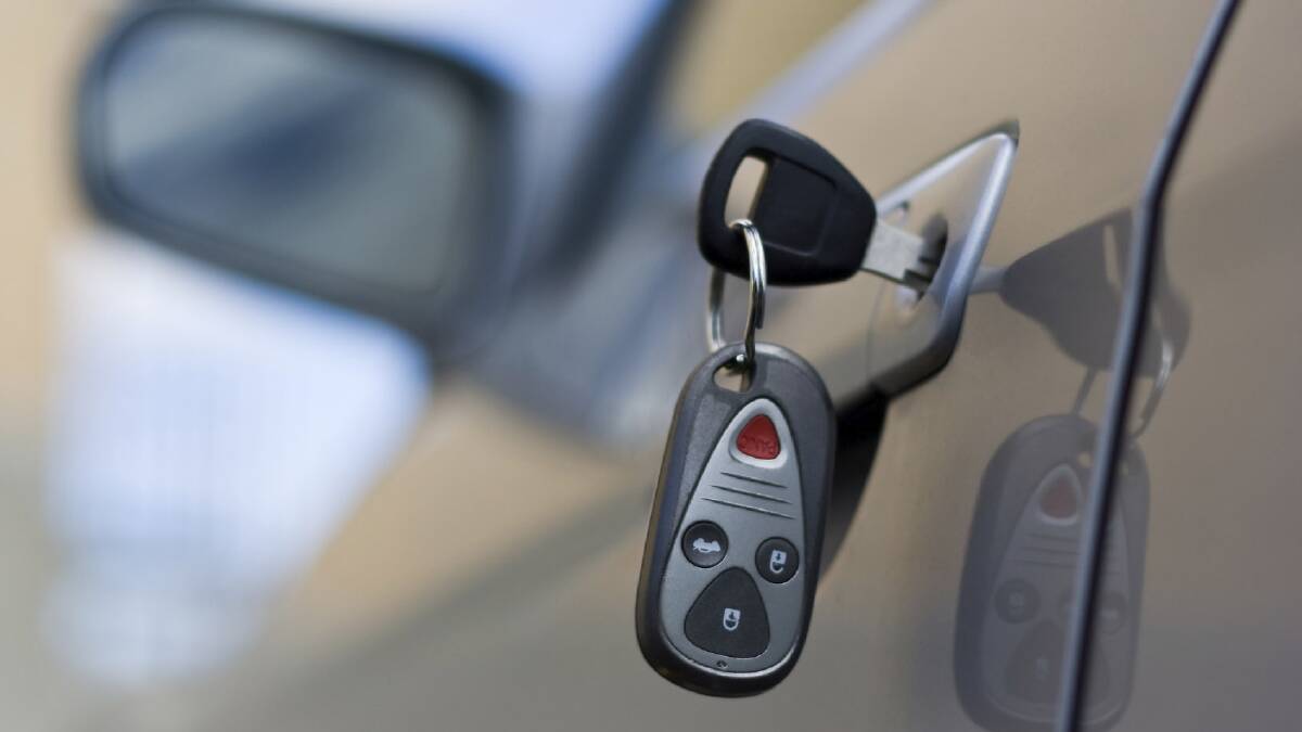 Keys left in cars invite vehicle theft