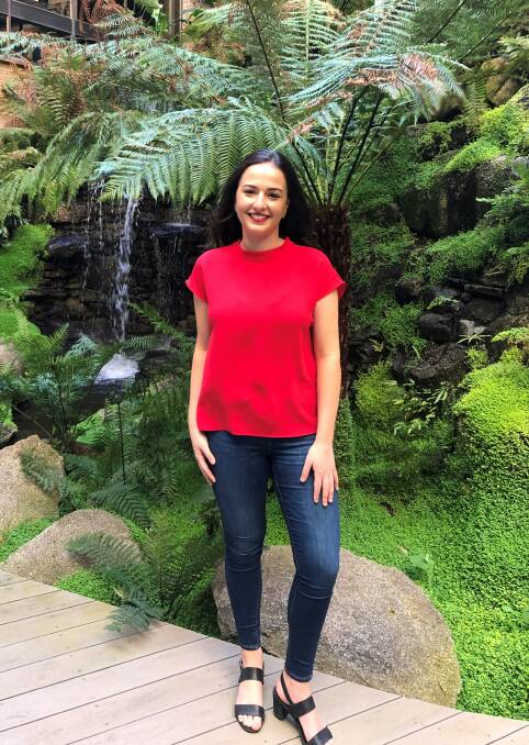 STANDING OUT: Natasha Romas hopes to show businesses that young people in boardrooms can make informed and valuable contributions. Photos: Supplied 