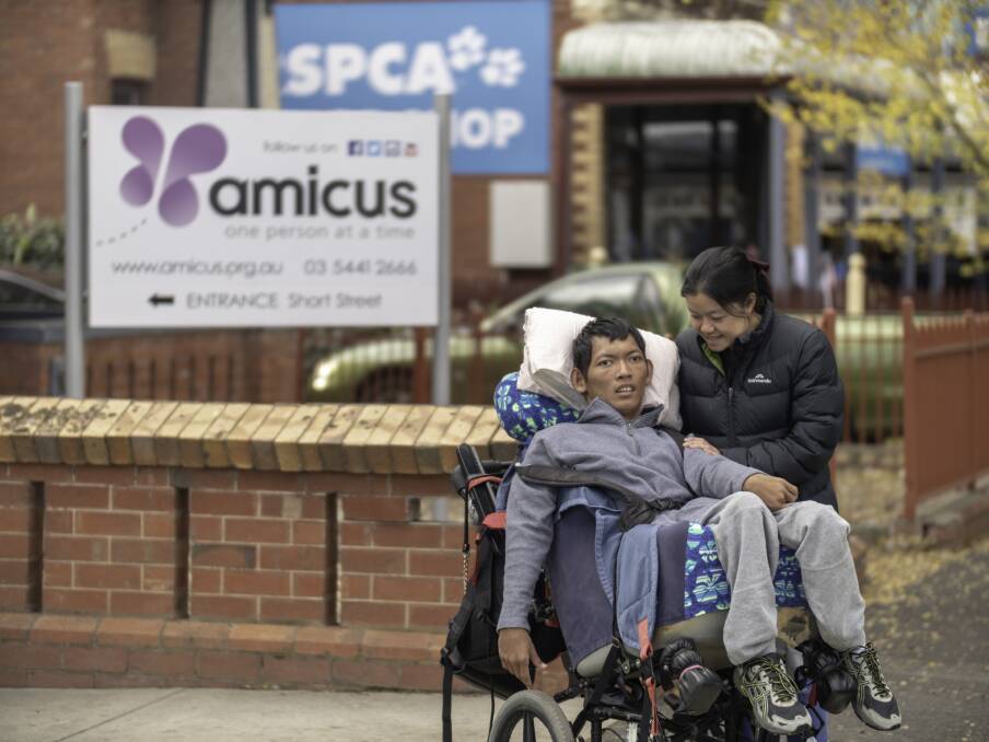 ENJOYING LIFE: Amicus' mission is to ensure full inclusion is available for all people in central Victoria, whatever the person's abilities, talents or gifts. Photos: Supplied 