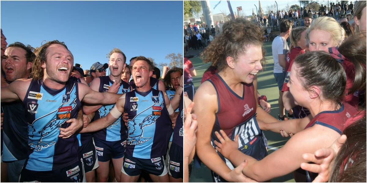 Winners are grinners! Pictures: GLENN DANIELS and NONI HYETT