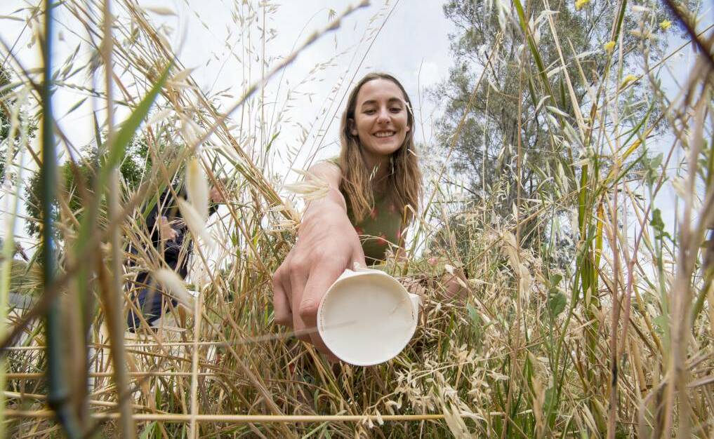Greens candidate for Bendigo East Nakita Thomson says companies should be supported to produce biodegradable packaging, and rejects waste-to-energy as a solution to waste and power issues. Picture: DARREN HOWE
