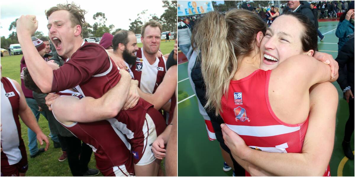Winners are grinners! Pictures: GLENN DANIELS