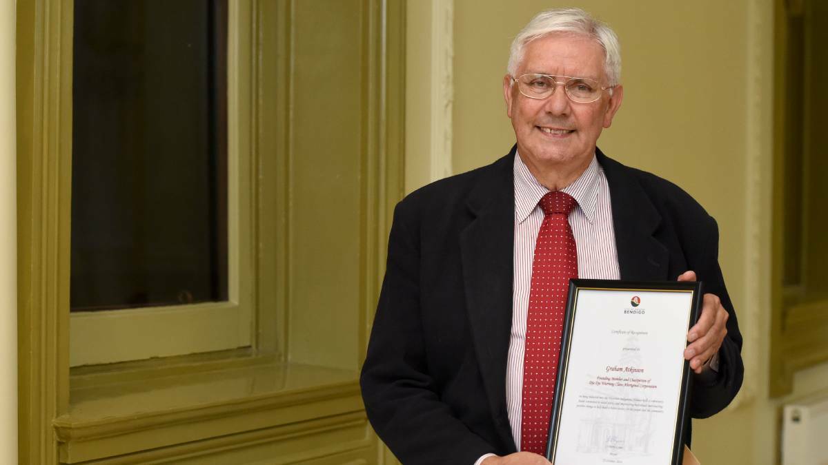 Graham Atkinson was named on the 2014 Victorian Indigneous Honour Roll. Picture: JODIE DONNELLAN
