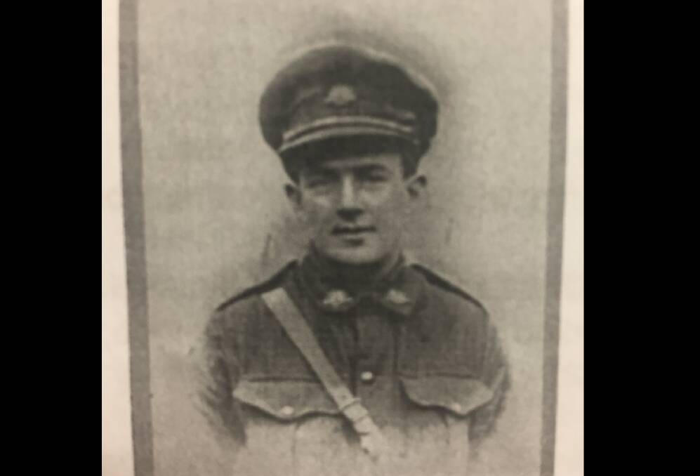 Lieutenant Alan Newcombe Hyett, LLB (1889-1917) 38th Battalion AIF, HQ 3rd Australian Division. KIA - Ploegsteert Wood, Belgium