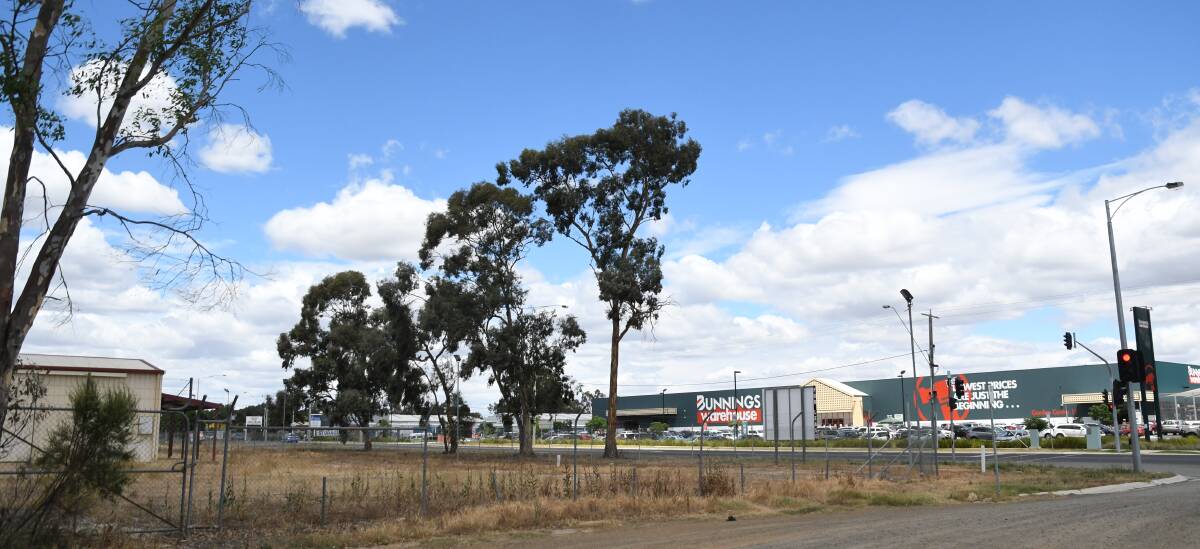 The site is bordered by the Midland Highway and Waverley Road, and is directly opposite Bunnings in Epsom.