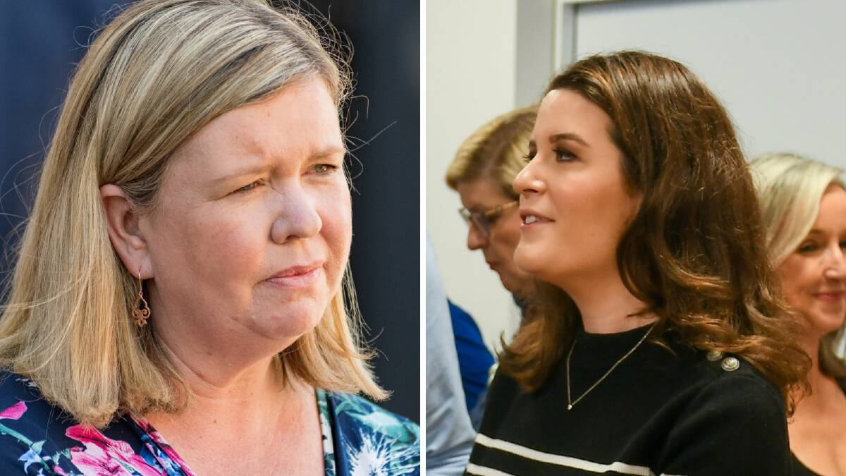 Bass Liberal MHR Bridget Archer and Tasmanian Liberal senator Claire Chandler are at odds over the senator's "save women's sport" bill.