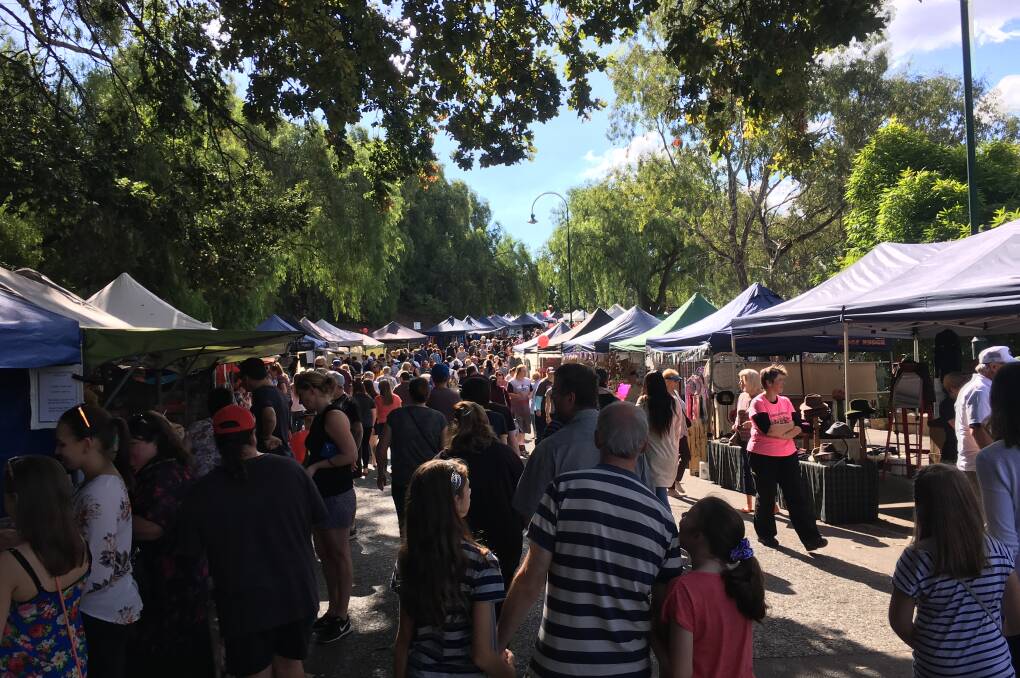 Crowds packed the market area on Park Street, while Rosalind Park was a feast of food, music and good vibes.