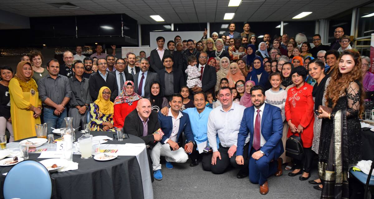 About 150 people attended a fundraising dinner for the Bendigo Islamic Community Centre last weekend. Picture: Usman Mansoor