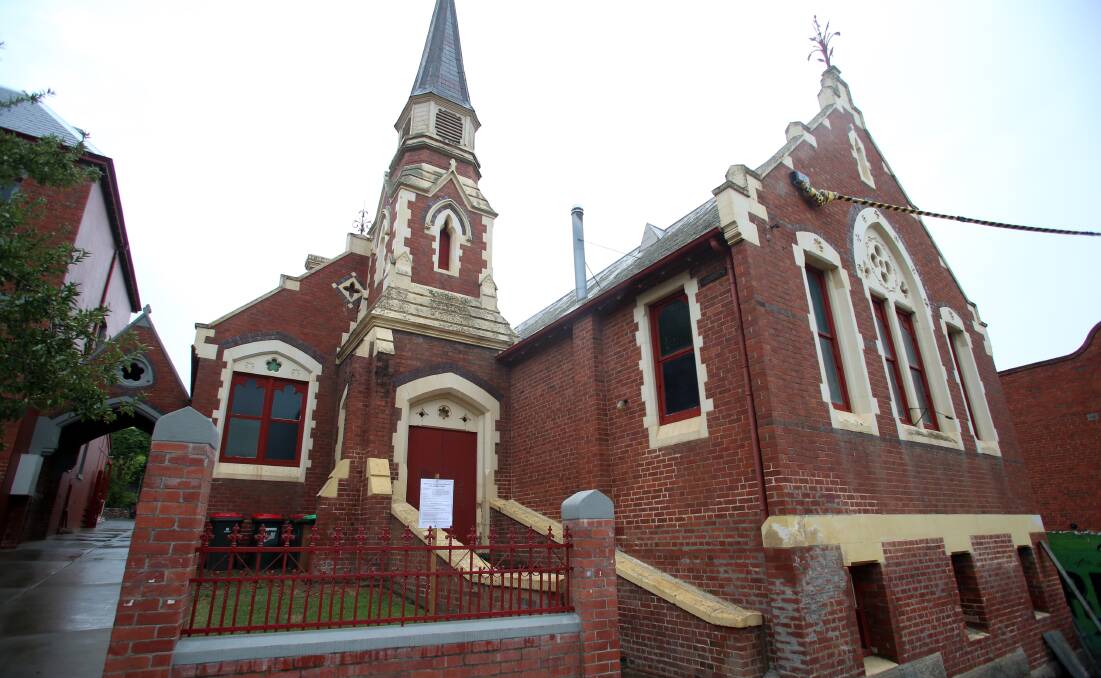 The old All Saints Anglican site on MacKenzie Street could become a tavern, function centre and kerbside cafe. Picture: GLENN DANIELS