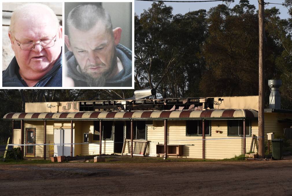 Jozef and Remco Jansen have been jailed after they were found guilty of arson for gain for a fire that gutted the Junction Hotel at Ravenswood in 2014.