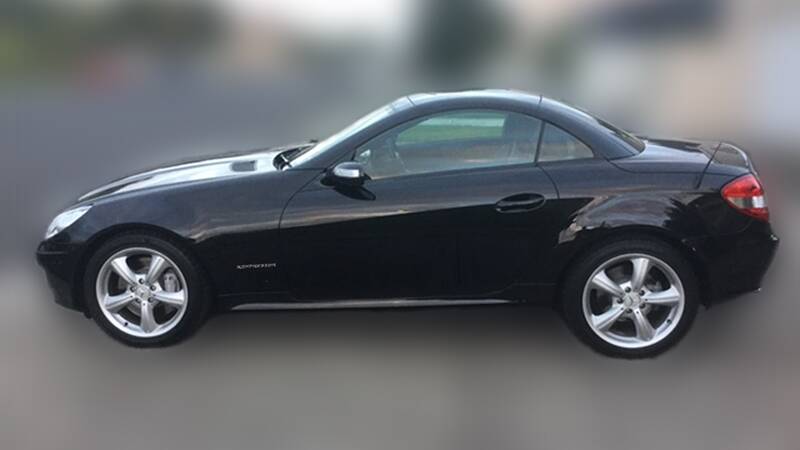 Police are urging anyone who saw a black Mercedes Benz SLK coupe in the area on June 29, 2016, to contact Crime Stoppers.