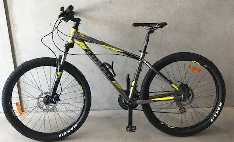 The mountain bike was stolen from Girton Grammar on November 6, and turned up at Cash Converters on January 27. The alleged thief has now been arrested and charged.